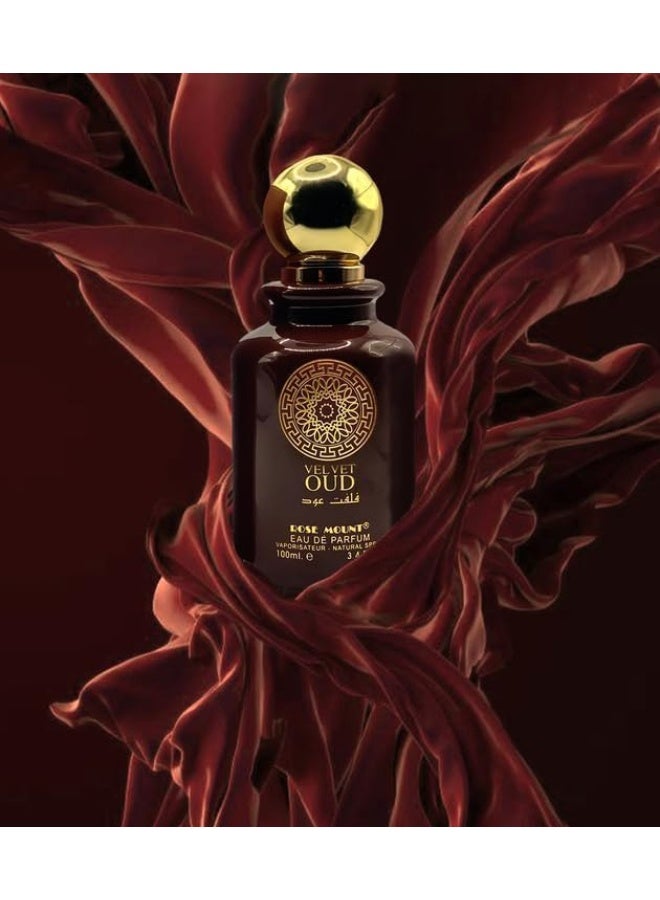 Rosemount Velvet Oud Eau de Parfum 100ml for Men | Luxury Arabic Oud Perfume | Long Lasting Men's Fragrance | Elegant Scent for Daily Wear, Evening & Special Occasions - Image 4