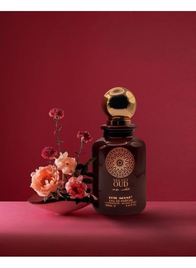 Rosemount Velvet Oud Eau de Parfum 100ml for Men | Luxury Arabic Oud Perfume | Long Lasting Men's Fragrance | Elegant Scent for Daily Wear, Evening & Special Occasions - Image 3