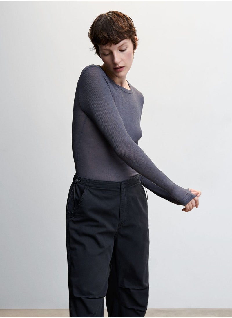 MANGO - Wide Leg Trouser - Image 1