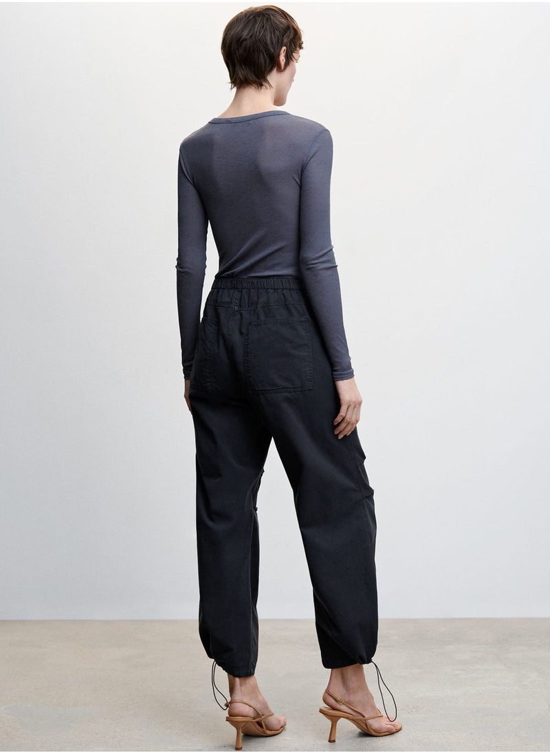 MANGO - Wide Leg Trouser - Image 1