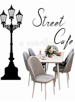 Living 7Pieces, Dining Table With 6 Chair Set For living Room  - Image 4