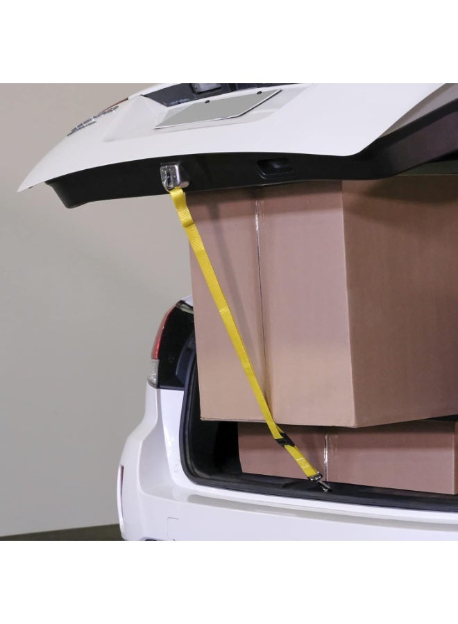 Wrap-It Storage Universal Trunk Strap Yellow Perfect For SUVs Hatchbacks & Sedans 6Ft - Image 3