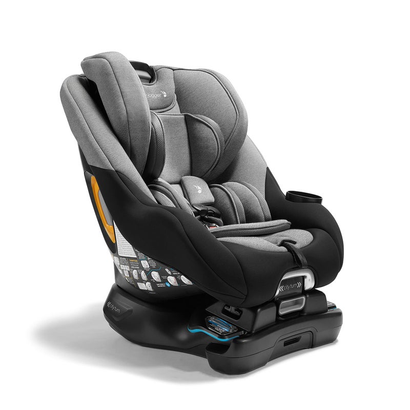 baby jogger Baby Jogger City Turn Convertible Rotating Car Seat Onyx Black Accommodates Newborn to Toddler with Rear and Forward Facing Modes