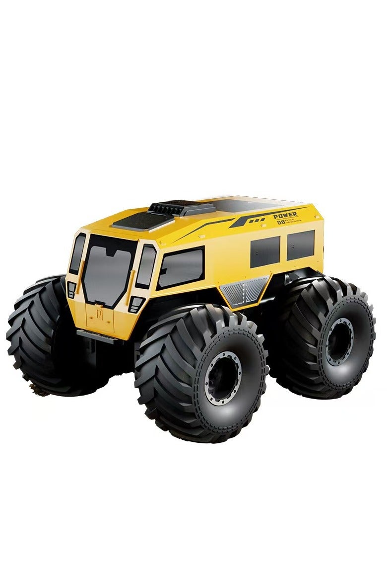 Amphibious Remote Control Car, Monster Truck Toys for boys RC Cars, 2.4 GHz Waterproof Cyber RC Trucks, 4WD All Terrain Off-Road Pickup, Kids  Birthday Gifts Present Boy Girl Toys Age 6+ - Image 1