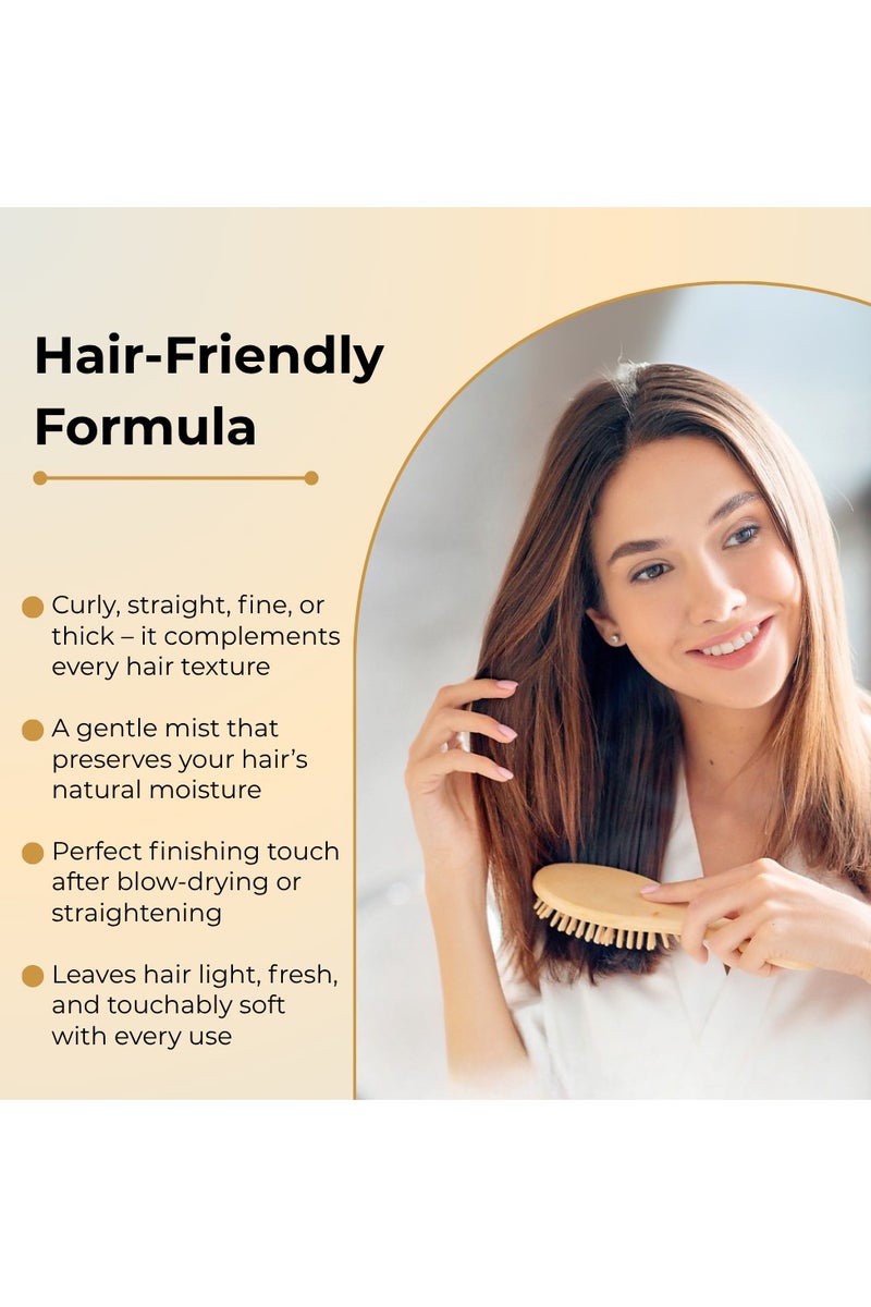 ايكا عطر أيكا ٥٠ مل برائحة العود النقي للنساء، عطر يدوم طويلاً للجسم والشعر، عطر خالٍ من الكحول للنساء بمزيج شرقي من العود والعنبر والبخور - Image 3