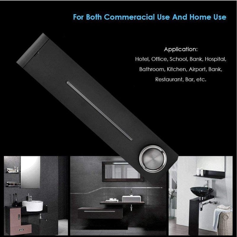 woobles 10oz/305ml Soap Dispenser Wall Mount, Manual Hand Shampoo Shower Gel Dispenser Lotion Container for Bathroom Kitchen, Chamber, Soap/Shampoo/Lotion Modular-Design Shower Dispenser System - Image 2