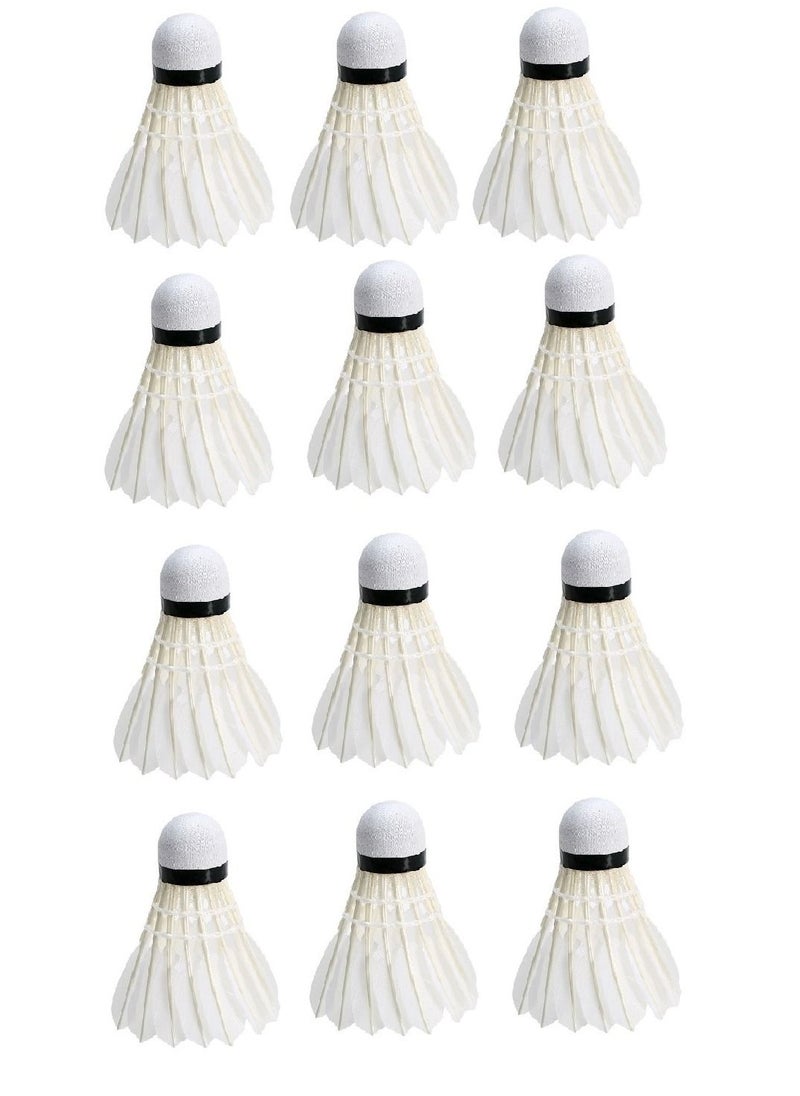 Generic 12-Piece Badminton Shuttlecock  - Image 1