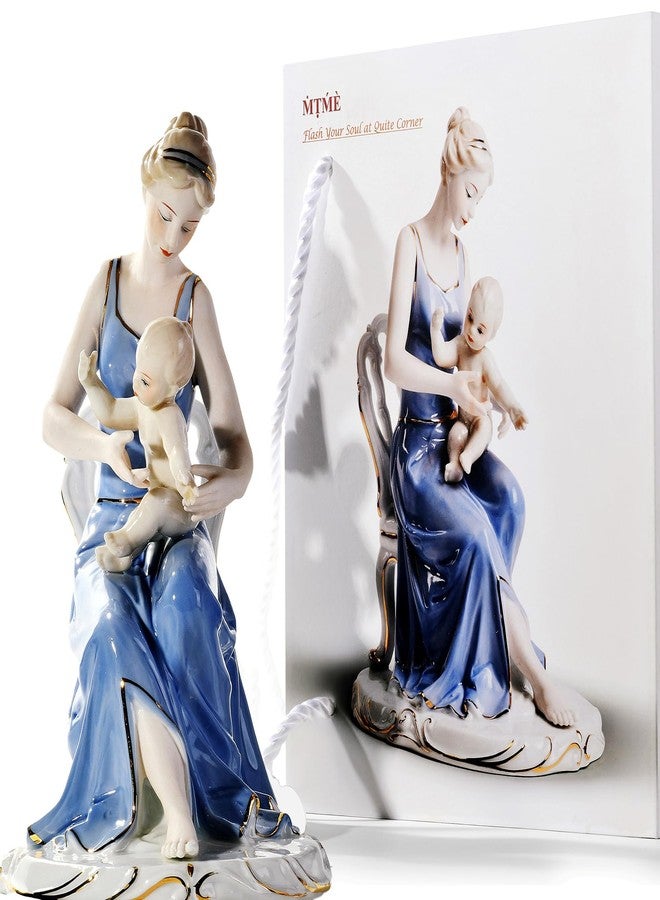 MTME ṀṬḾÈ Porcelain Figurine, Mom, Happy Everyday, Memorabilia, Ceremony Gifts, Statue Home Décor. - Image 1