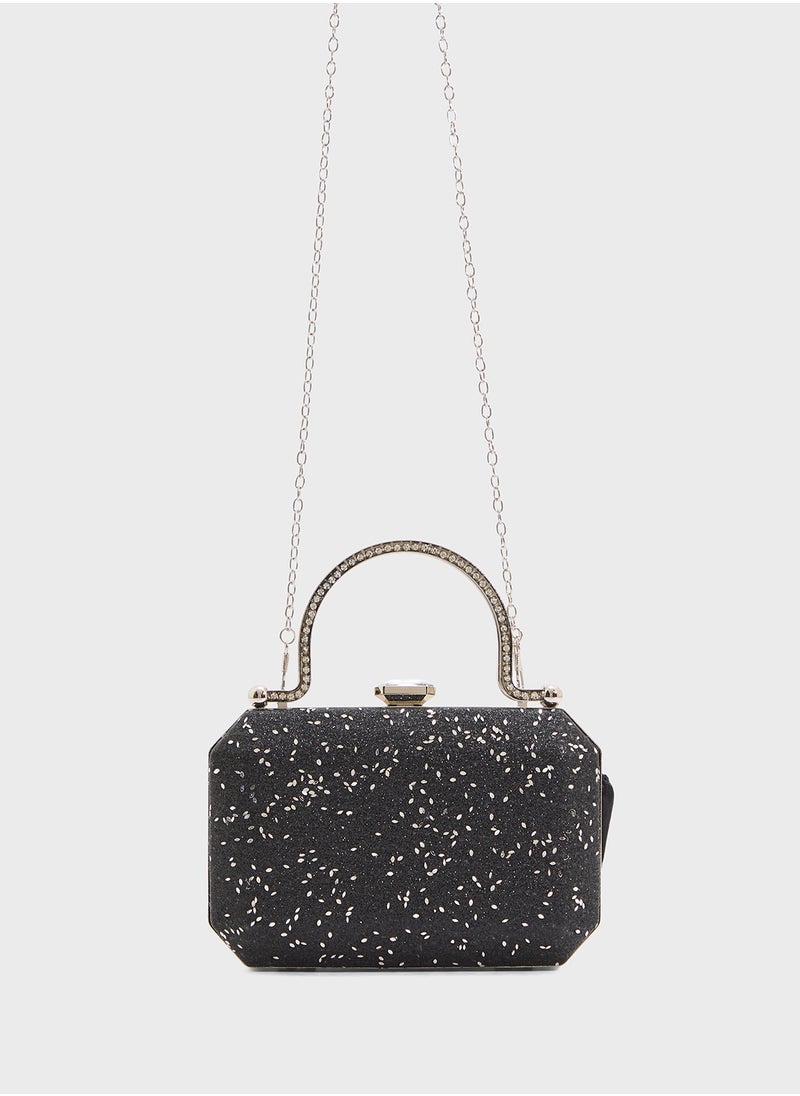 Ella Limited Edition Ladies Sparkly Clutch Bag  - Image 1