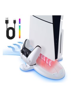 DOBE Cooling Station and Controller Charging Station for PS5 Slim Stand  - Image 1
