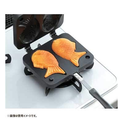 WD-40 JapanBargain, Taiyaki Maker Japanese Fish-shaped Hot Cake Maker Mold Waffle Pan Cake Pan Bread Waffle Pancake Maker  - Image 5