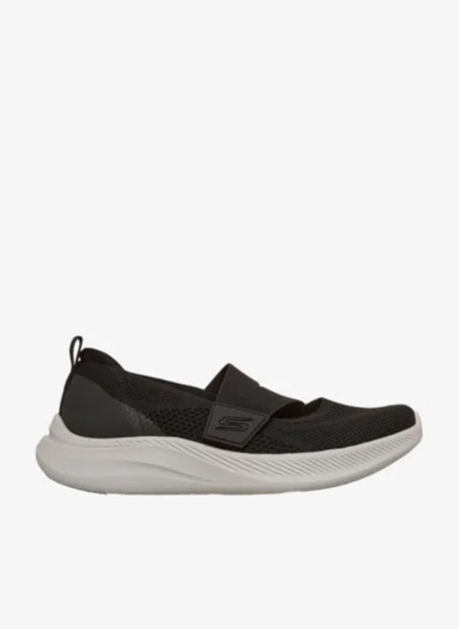 سكيتشرز حذاء سكيتشرز نسائي BOBS Sport Moda Flex Cool Dawn سهل الارتداء للمشي باللون الأسود - Image 1