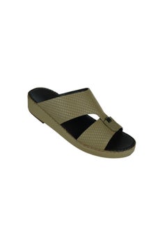 008-3520 Barjeel Mens Arabic Sandals  B-2024 Beige