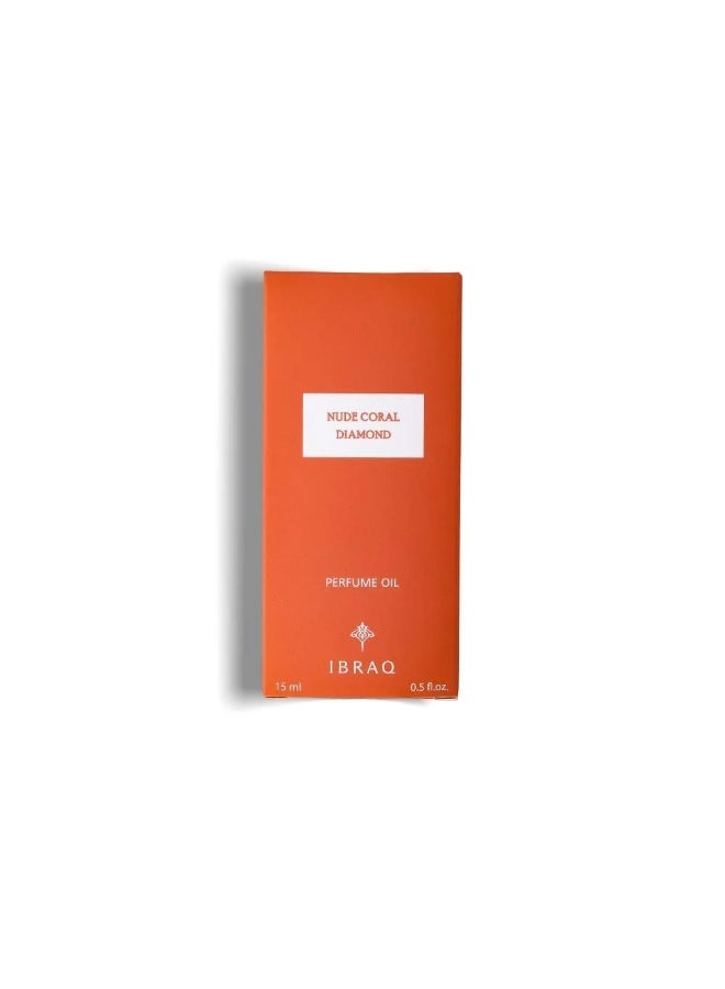 IBRAQ Ibraheem AlQurashi Perfume - Duhn Nude Coral Diamond 15 ml - Image 2