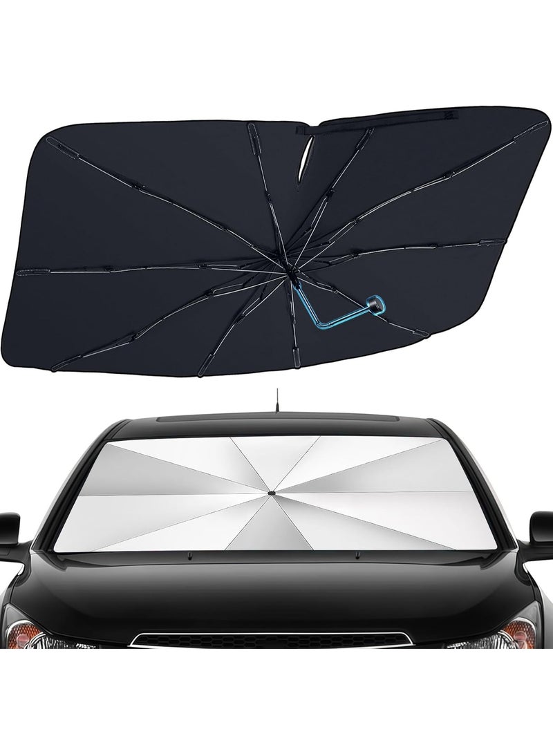 TAFAN™ Car Shade, Car Front Windshield Sun Shade Umbrella, Foldable Car Window Sunshade Umbrella for Blocks UV Rays & Heat, Suitable for Most Car. - Image 1