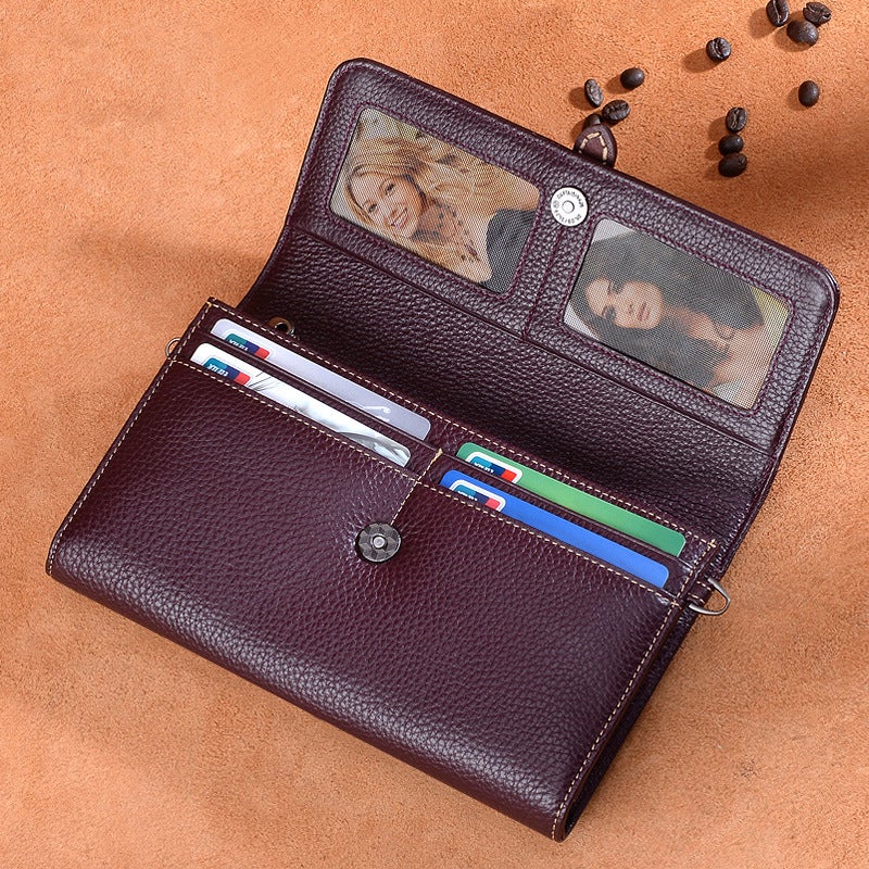 Genuine Leather Women'S Bag Bag Women'S Top Layer Cowhide Women'S Shoulder Crossbody Bag Korean All-Match Small Square Bag - Image 5