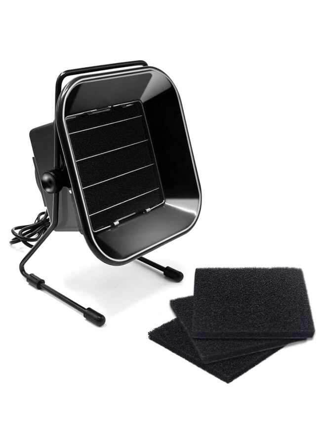 جهاز شفط أبخرة اللحام بمروحة لحام خالية من الضوضاء، مزيل أبخرة الدخان قابل للتعديل مع فلتر امتصاص قوي للحام، لحام الحديد الكهربائي - Image 1