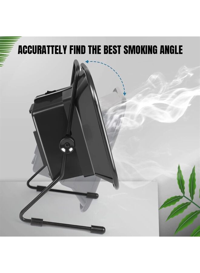 جهاز شفط أبخرة اللحام بمروحة لحام خالية من الضوضاء، مزيل أبخرة الدخان قابل للتعديل مع فلتر امتصاص قوي للحام، لحام الحديد الكهربائي - Image 2