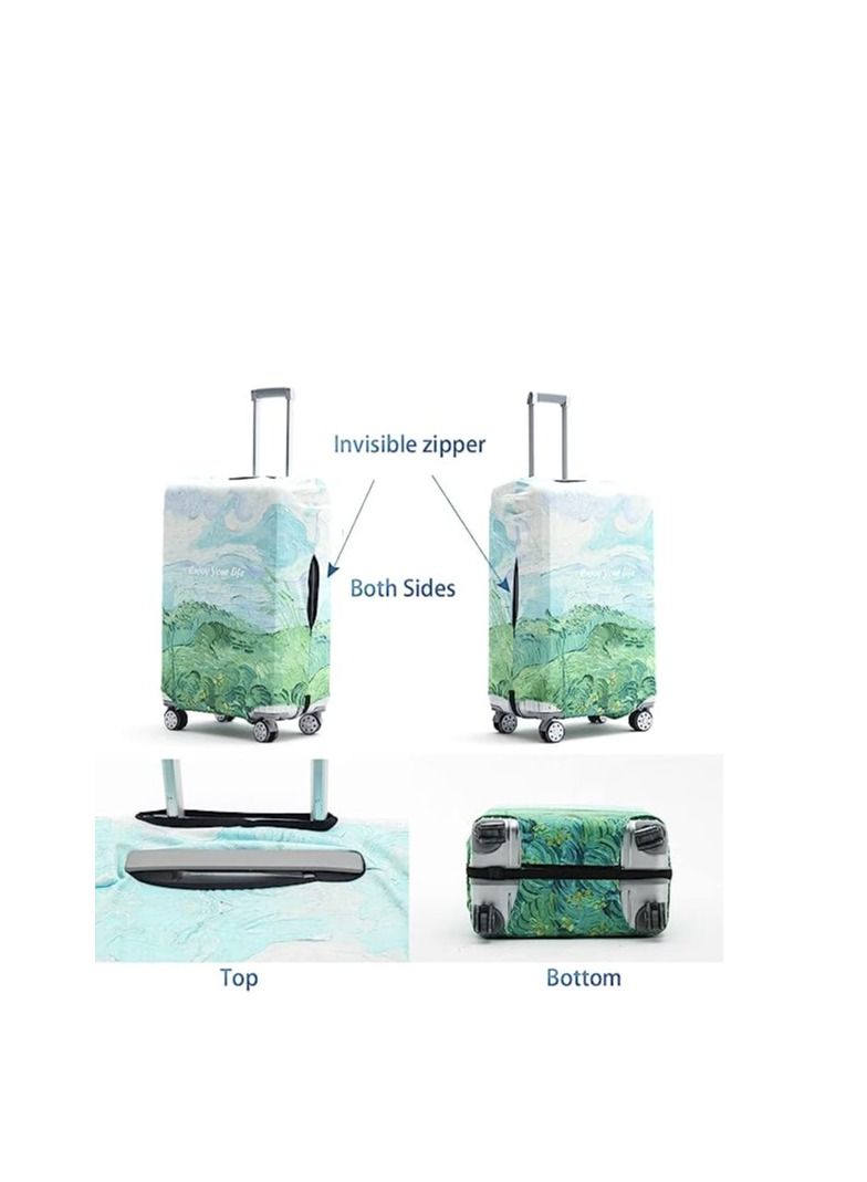 Y&D Luggage Cover, Washable Suitcase Anti-scratch Protector Fits 18-32 Inch ( S ) - Image 2