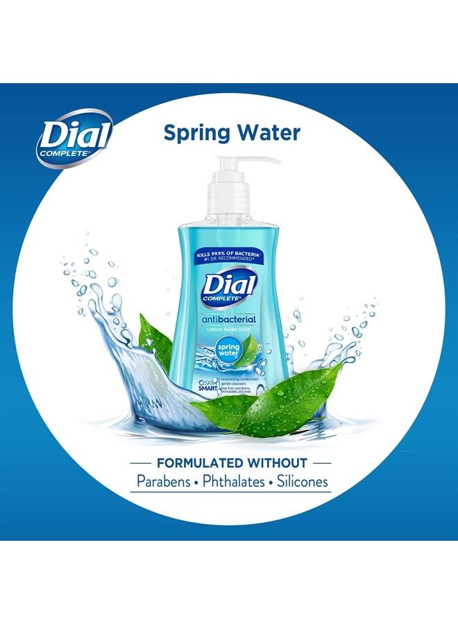 Dial Complete Antibacterial Liquid Hand Soap, Spring Water, 7.5 fl oz (Pack of 1) - Image 5