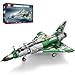 Reobrix Mirage 2000 Fighter Jet Building Kit for Adults and Teens 1012 PCS Military Airplane Model Set STEM Aircraft Toy with Openable Cockpit Retractable Landing Gear Display Collectible Gift - Image 2
