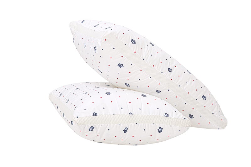 PAPAYA Bed Pillows for Sleeping [Pack of 2] Hotel Quality Pillows Premium Plush Fiber, Breathable Cooling Cover Skin-Friendly for Side Back and Stomach Sleepers Standard Size - Image 1