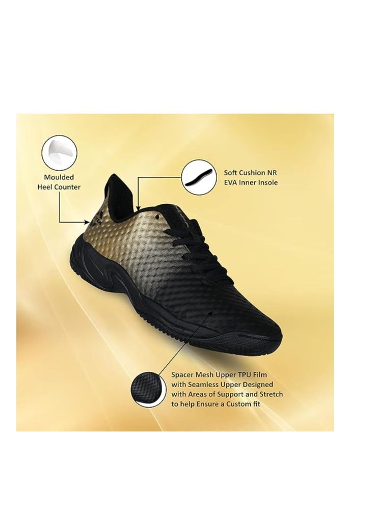 Nivia Power Smash Tennis Shoe | Size : 8UK / 9US / 42EU | Lace-Up | Material Type : Mesh,Ethylene Vinyl Acetate | Badmintion | Squash - Image 2