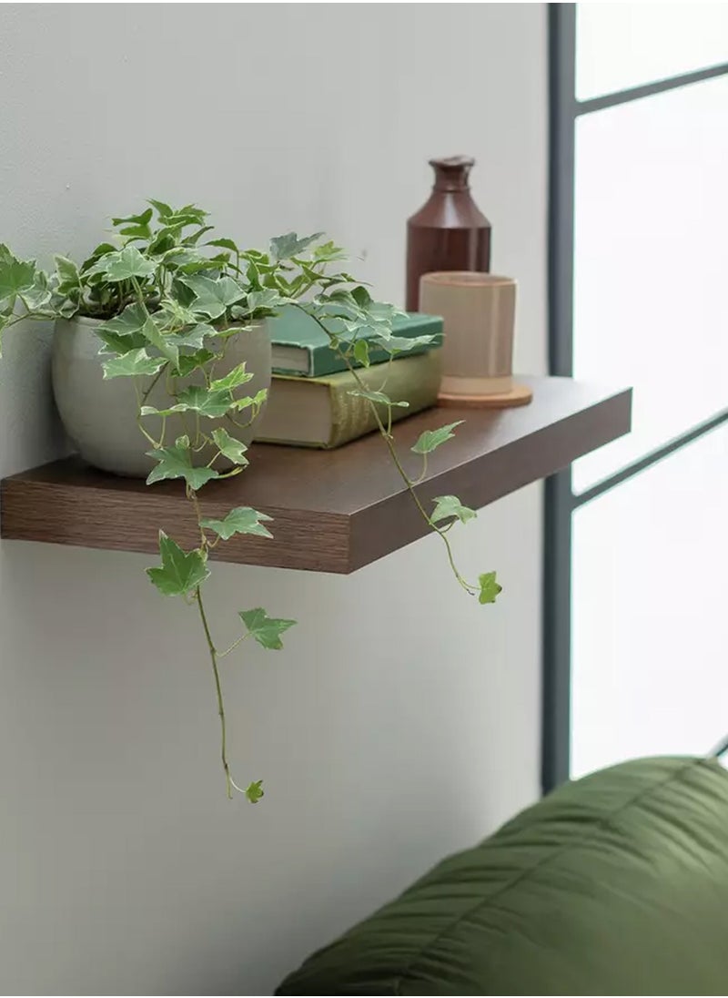 Roman Gifts - 6 Pcs Set of Floating Shelves for Wall Decor Wall Shelves for Bedroom Storage Large Deep Wall Mounted Shelves for Bathroom Towels Laundry Living Room Kitchen Closet - Image 1