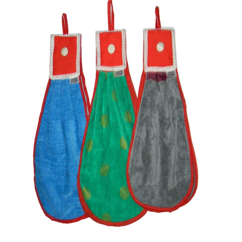 Nnr Kitchen Hanging Towel NapkinsSet of 2 Pcs_Super Absorbant Double Sided - Image 1