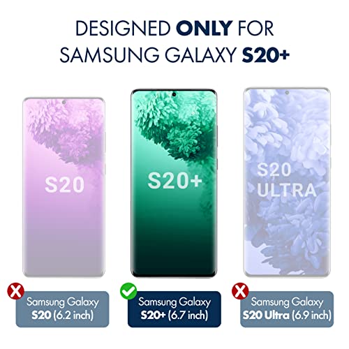 ArmorSuit [2 Pack] MilitaryShield Screen Protector Designed For Samsung Galaxy S20 Plus/Galaxy S20+ 5G (6.7") Case Frienldy Ultrasonic Fingerprint Compatible Anti-Bubble HD Clear Film - Image 2