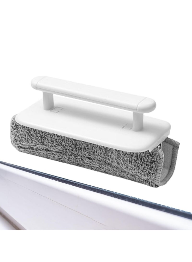 سيوسي فرشاة تنظيف أخدود النوافذ الإبداعية، أدوات تنظيف الشقوق المحمولة باليد، توفر فرشاة تنظيف متعددة الميزات، أداة تنظيف لقضبان الأبواب المنزلقة للنافذة في الأماكن المغلقة والخارجية - Image 1