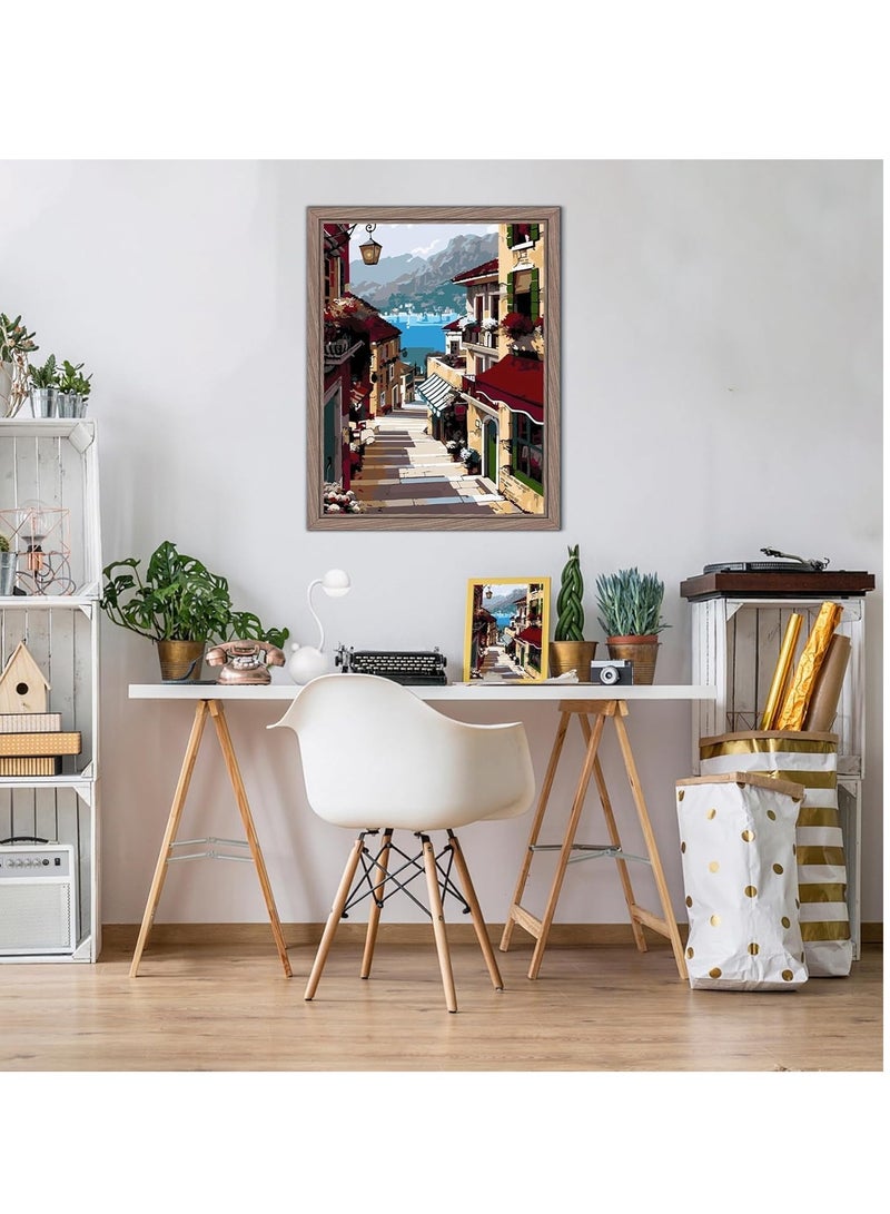 SYOSI Paint by Numbers DIY Acrylic Painting Kit for Adults Kids Beginner DIY Paint by Number Kits Frameless - Image 4