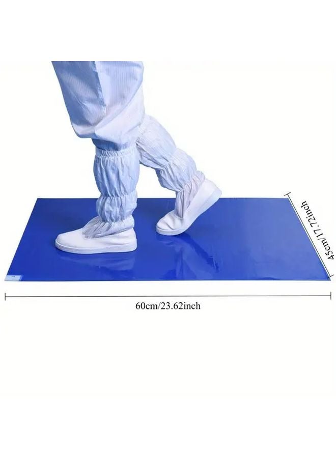 Disposable Sticky PVC Floor Mat 17.7x23.6 Inch for Workshop Home Office - Image 4