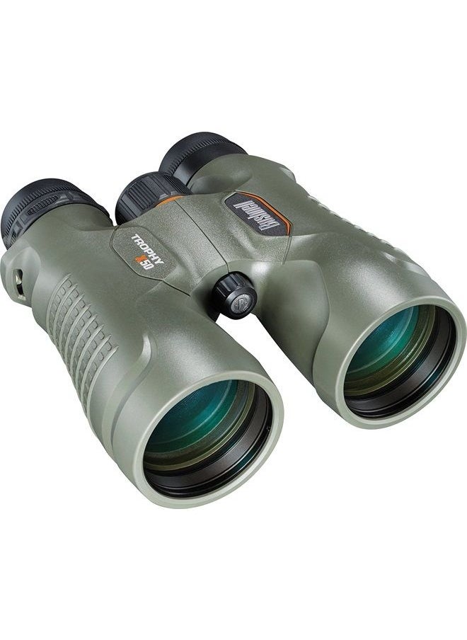 Bushnell - Trophy Xtreme Binocular, Green, 8 x 56mm - Image 1