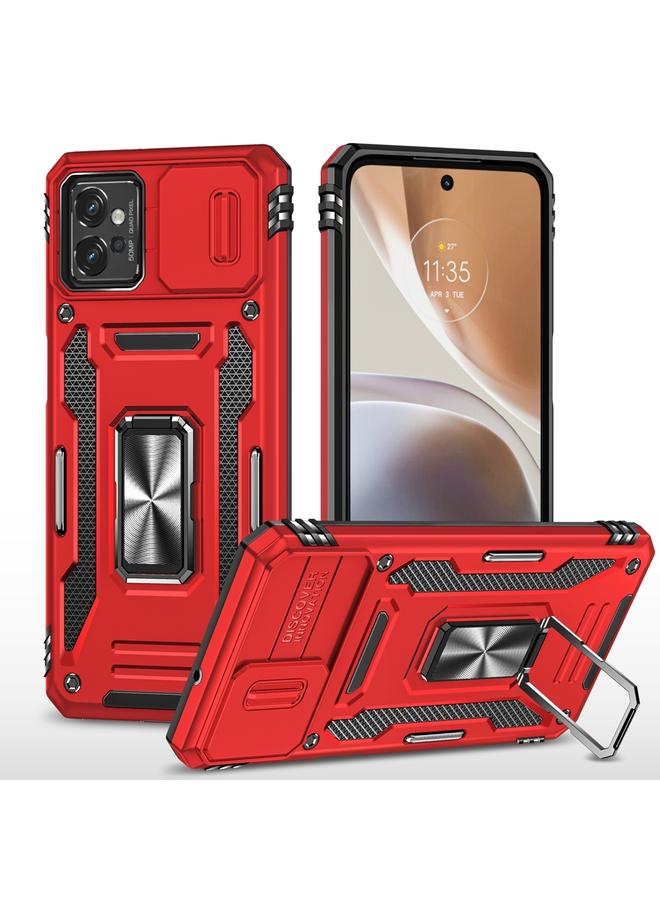 The Bros Motorola Moto G32 Armor PC + TPU Camera Shield Phone Case