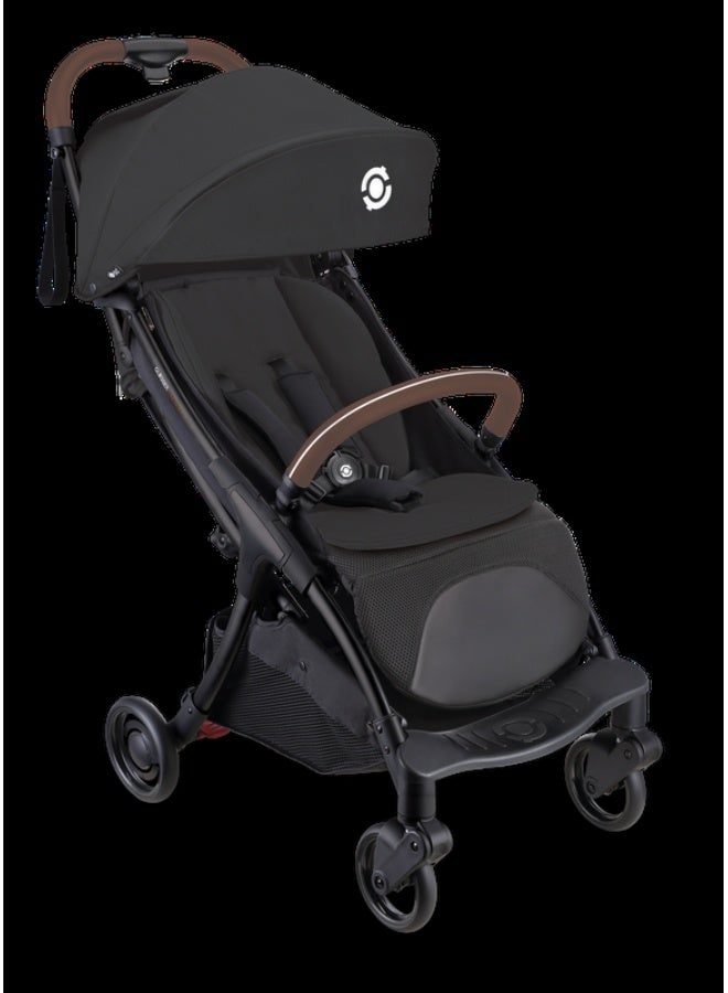 GLOBBER Stroll Lite Foldable Compact Kids Stroller – Lightweight Ride On for Children – Black - Image 1