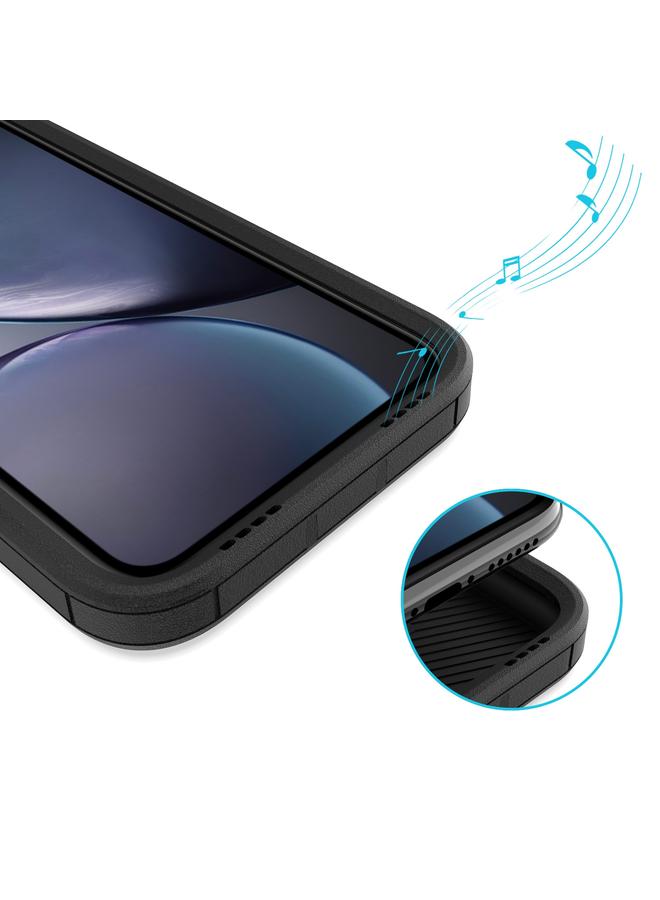 اس-توب جراب لهاتف iPhone XR، جراب هاتف بحامل مغناطيسي - Image 5