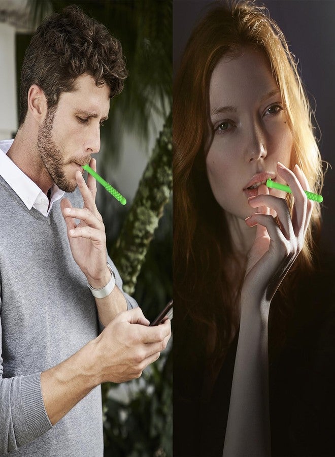 mgmooa Chewable Breather with Pure Lock Flavor, Portable Chewable Breather Stick for Fresh Breath, Focus and Breathing Support, Chewable Oral Retainer, Ideal for Travel/Office/Car (Color A, 3PCS - Image 2