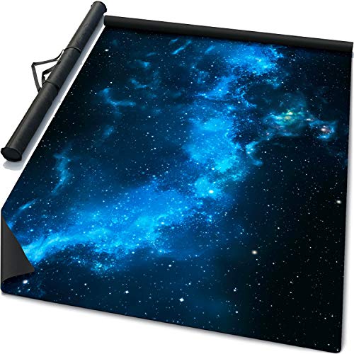 Warzone Studio 6 x 3 Rubber Battle Mat Space Wave  Bag - Image 1