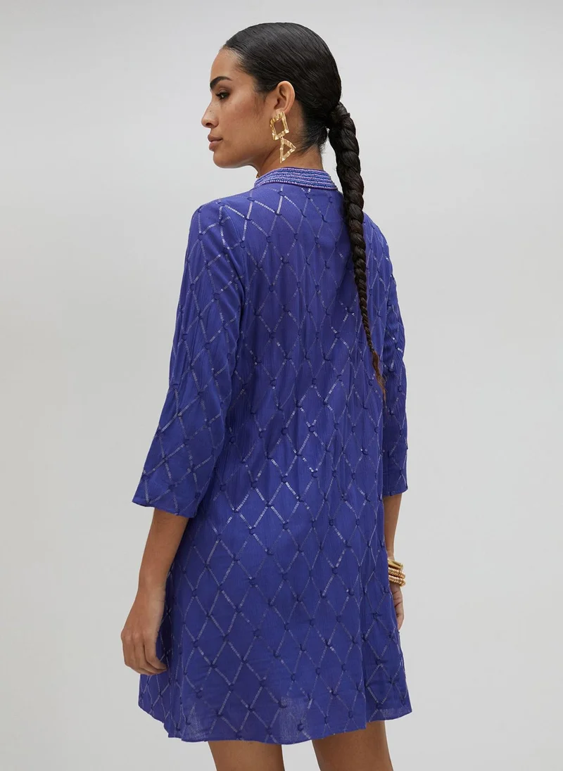 Lola Casademunt Short sequinned dress