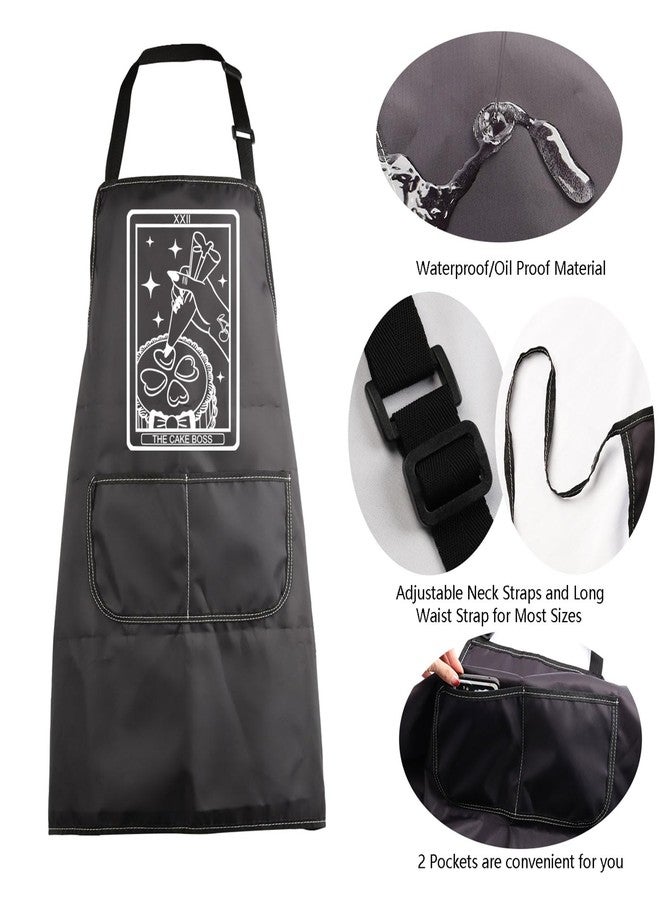 MBMSO Boss Baker Gifts Baking Apron with the Cake Boss Bakery Gifts Cake Baker Apron for Pastry Chef Apron Bakery Owner Gifts (Cake Boss Apron-b) - Image 5