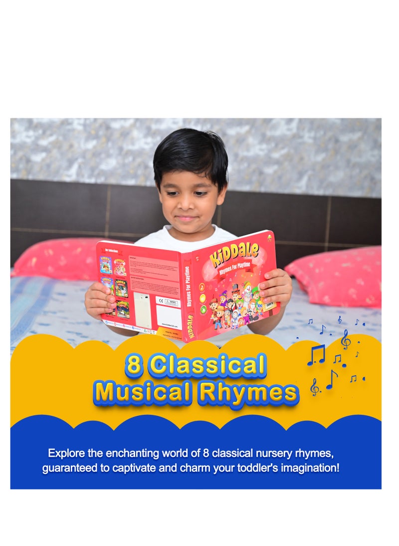 Kiddale Rhymes for Playtime Nursery Rhymes Musical Sound Book for 1+ year old  - Image 4