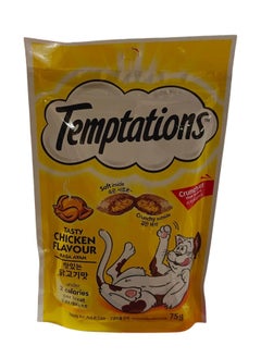 Temptations Chicken Flavor Cat Food 75 g 