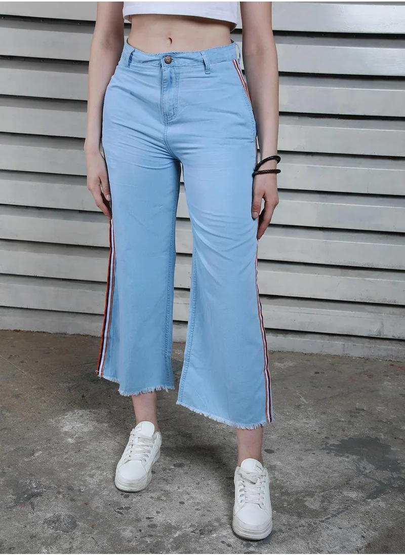 هاي ستار Women Blue Palazzos