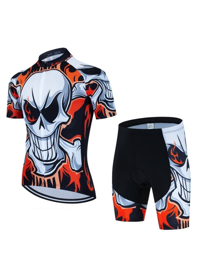 KUYING Summer Short Sleeved Cycling Suit Set  - Image 1