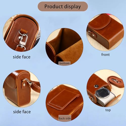 NOUKAJU Case for KODAK PIXPRO FZ55, Camera Protective Cover,Drop-Proof,Portable Travel Carrying Protective Storage Case,Protective Case for KODAK PIXPRO FZ55 Digital Camera(Black) - Image 3