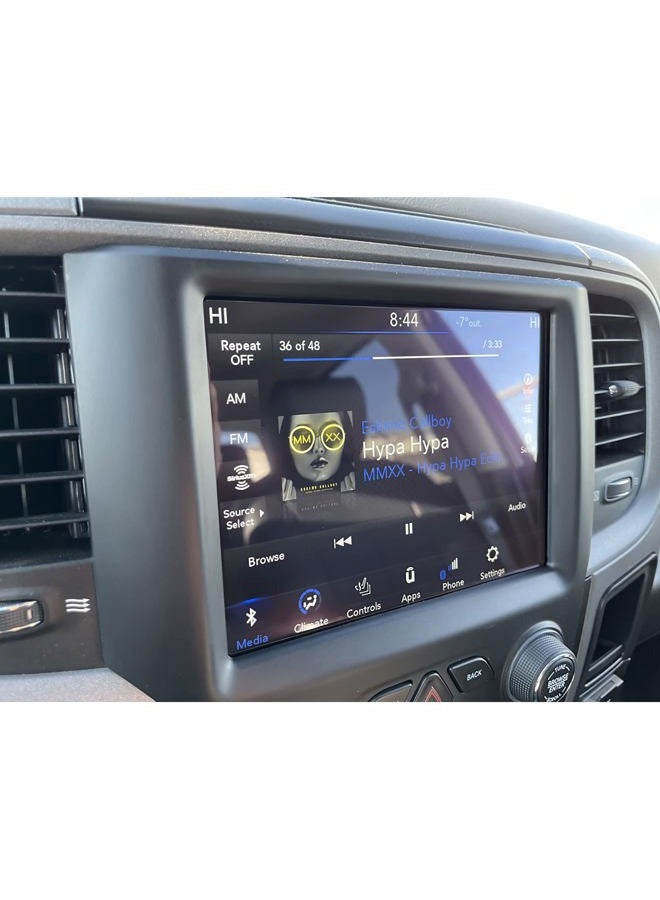 LFOTPP For Ram 1500 Screen Protector 8.4 Inch 2013-2025, for 2014-2024 Jeep Grand Cherokee /2018-2023 Wrangler JL /2020-2023 Gladiator JT /2017-2025 Compass MP/2016-2020 Chrysler Pacifica/11-23 Chrysler 300 - Image 1