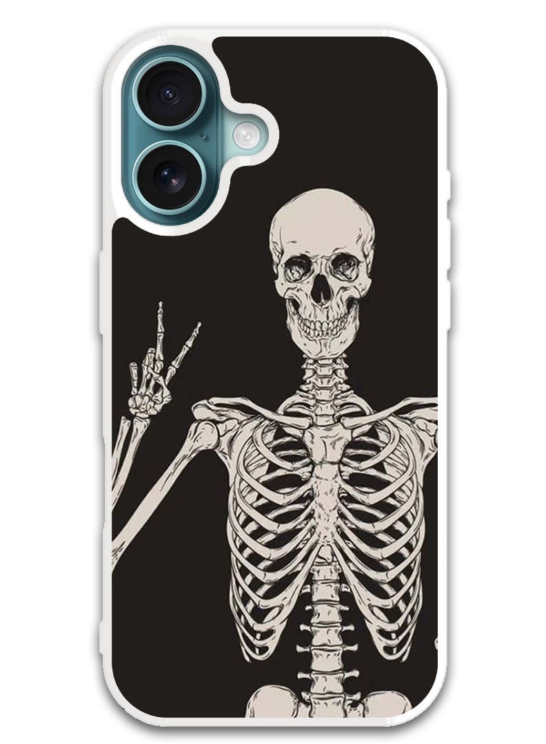 Theodor Protective Case Cover For APPLE IPHONE 16 Victory (White Bumper) - Image 1