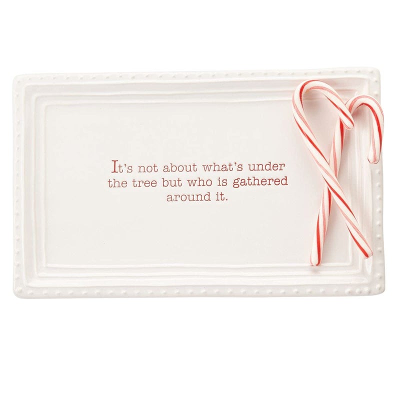 mud pie Christmas Holiday Under the Tree Treat Tray