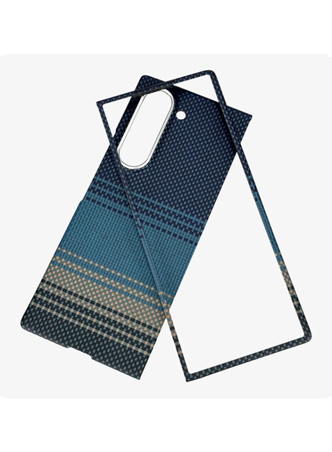 yalilai Case for Samsung Galaxy Z Fold 7 with MagSafe, Slim & Light Minimalist Style Protective Cover, Aramid Fiber Made, sunset